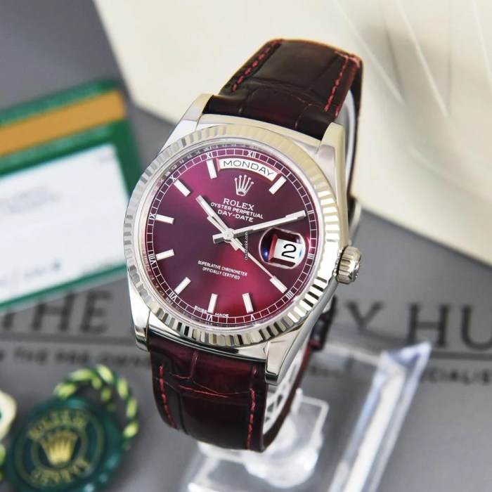 Cherry dial rolex